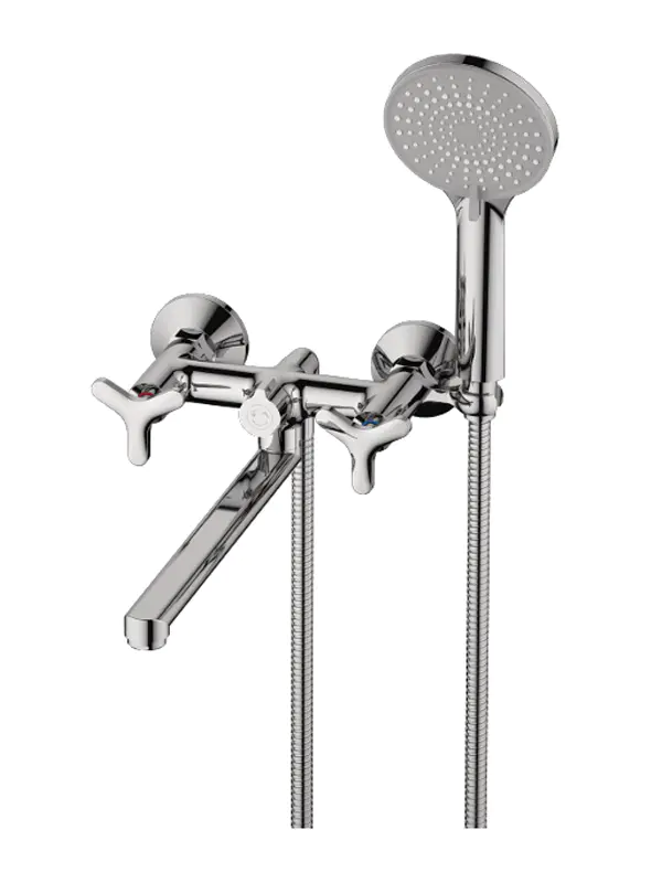 Los diseños de grifos para lavabo con cabezal de ducha admiten diseños de baño flexibles