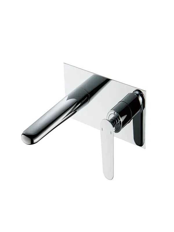 ¿Cómo cambia un mezclador de lavabo empotrado en la distribución del baño?